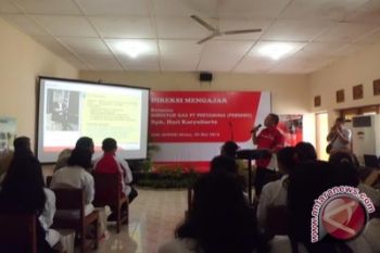 Direktur Gas Pertamina ngajar SMK BOPKRI Wates