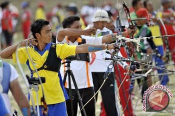 Pertandingan panahan ISG di Jakabaring