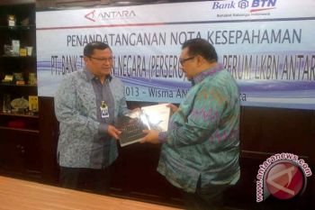 Perum LKBN ANTARA-BTN Syariah Jalin Kerja Sama