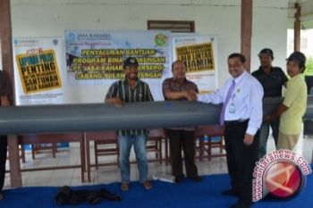 Jasa Raharja Bantu Sarana Irigasi Petani Sigi 