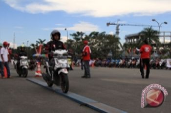 Ratusan BeAT Bikers ramaikan jambore Republik BeAT Samarinda
