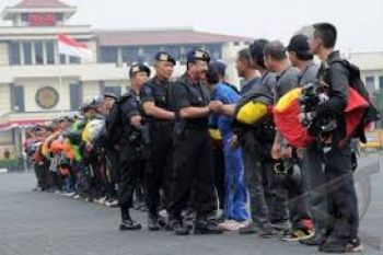 215 Personel Brimob Perkuat Pengamanan Pilkada Bali