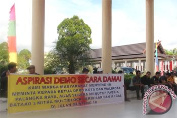 Demo Warga Menteng XVIII