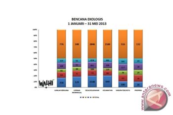 Walhi: 3.846 Desa Terkena Bencana Ekologis