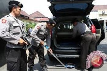 Rekapitulasi Suara Pilpres Dijaga Ketat Polisi