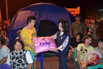 PMI  Manado layani anak-anak korban bencana