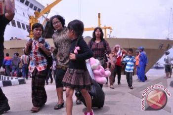 Pemudik Melalui Pelabuhan Sampit Menurun 
