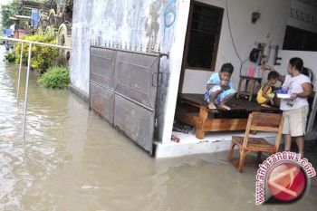  Beberapa Pemukiman Di Denpasar Tergenang