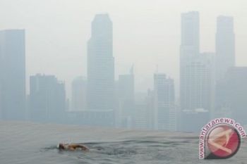 Kabut Tebal Kembali Selimuti Singapura dan Batam
