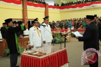 Pelantikan Bupati Muaraenim