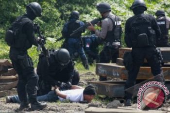 Aksi Personel Anti Teroris