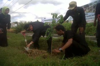 Wali Kota Kendari Roadshow Tanam Pohon