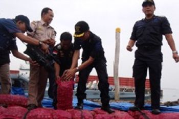 BC Kepri Gagalkan Penyelundupan Bawang Impor
