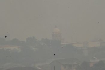 Kabut Asap Karimun/Foto Rusdianto