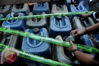 Polres Polman lakukan pemantauan antisipasi penimbunan BBM