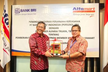 BRI Incar 90.000 Usaha Mikro di Sekitar Alfamart