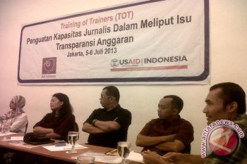 AJI Gelar Pelatihan Peningkatan Transparansi Anggaran