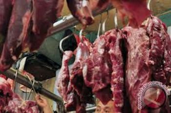 Pedagang Pangkalpinang Turunkan Harga Daging Sapi