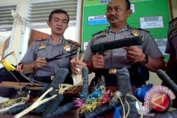 Polres Donggala Tangkap Pembuat Senjata Rakitan 