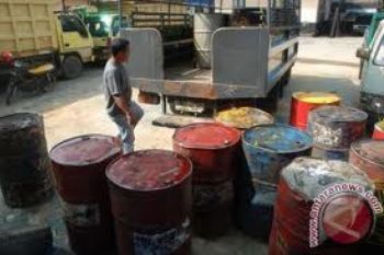 Polres Bangka Sita 8 Ton BBM Ilegal
