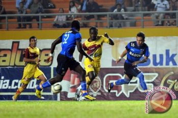 Persepam permalukan Sriwijaya FC 4-0 