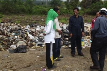 PTSEML Bantu Pembangunan TPS di Solok Selatan