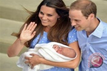 Williem  dan Kate beri nama bayi mereka  George Alexander Louis 
