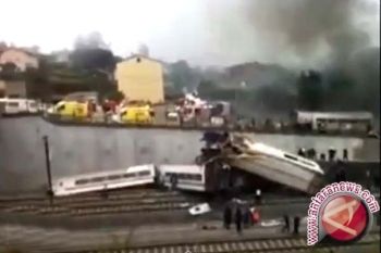 Kecelakaan Kereta Di Spanyol Tewaskan Lebih 77 Orang