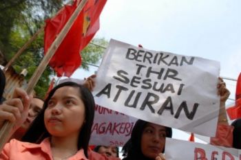 Perusahaan tak bayarkan THR bakal didenda