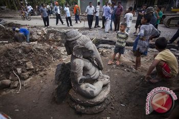 Patung Ganesha bersejarah ditemukan di Bantul