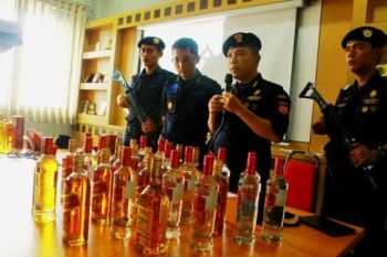 BC Gagalkan Penyelundupan Minuman Beralkohol Rp3 Miliar