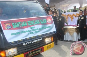 Polda NTB salurkan bantuan untuk korban gempa di Lombok Utara
