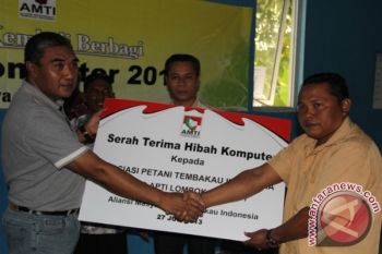 AMTI bantu komputer untuk APTI di NTB