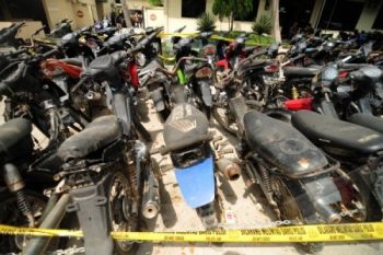 Pencuri 36 Motor Diringkus Aparat