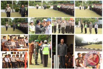 Polres Minut gelar pasukan amankan lebaran
