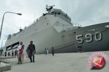 TNI AL menyiagakan empat KRI untuk mengangkut pemudik