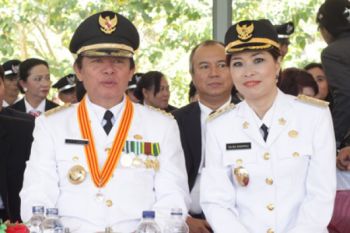 Bupati dan Wakil Bupati Minut