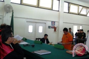 Terdakwa sabu sampaikan nota pembelaan