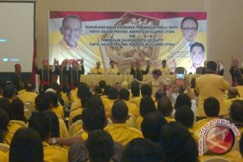 BKPP Golkar Sulut dikukuhkan 