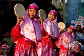 Lomba rebana diselenggarakan di Palembang 