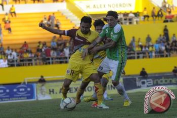 Sriwijaya FC imbang lawan Mitra Kukar 2-2