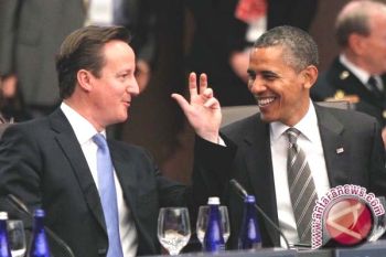  Obama-Cameron Bahas Suriah