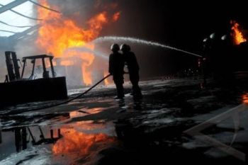 Empat Rumah di Semarang Ludes Terbakar