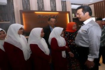 Tinjau Kafilah Kepri/Humas Pemprov Kepri