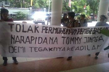 Pukat-Sultra Tolak Permohonan Pembebasan Tomy Jingga 