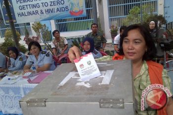 Penghuni  lapas wanita gunakan hak pilih