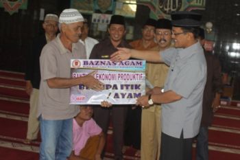 Baznas Agam Kumpulkan ZIS Rp5 Miliar Lebih