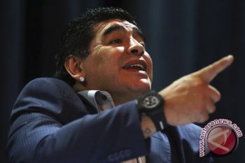 Maradona beri dukungan moral setelah Argentina dipermalukan Spanyol