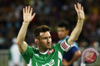 Lionel Messi jalani sesi pemulihan cedera di Argentina