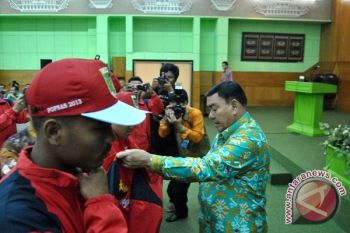 Kontingen Popnas Lampung Optimistis Raih Medali 